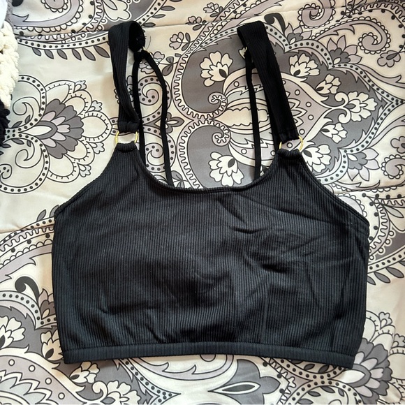 Aerie Seamless Ring Longline Bralette - Picture 1 of 4